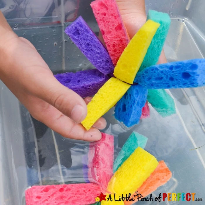 How to Make Water Bombs with Sponges: Summer Kids Activity