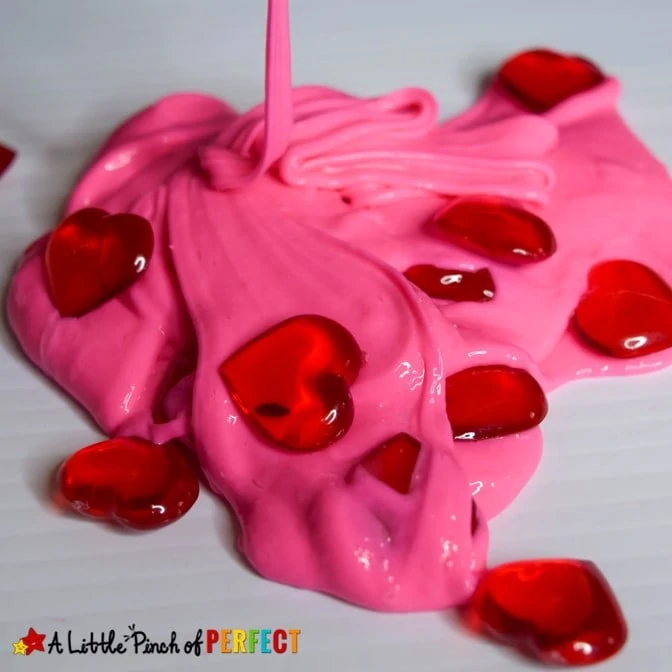 Valentine’s Day Slime Recipe for Kids