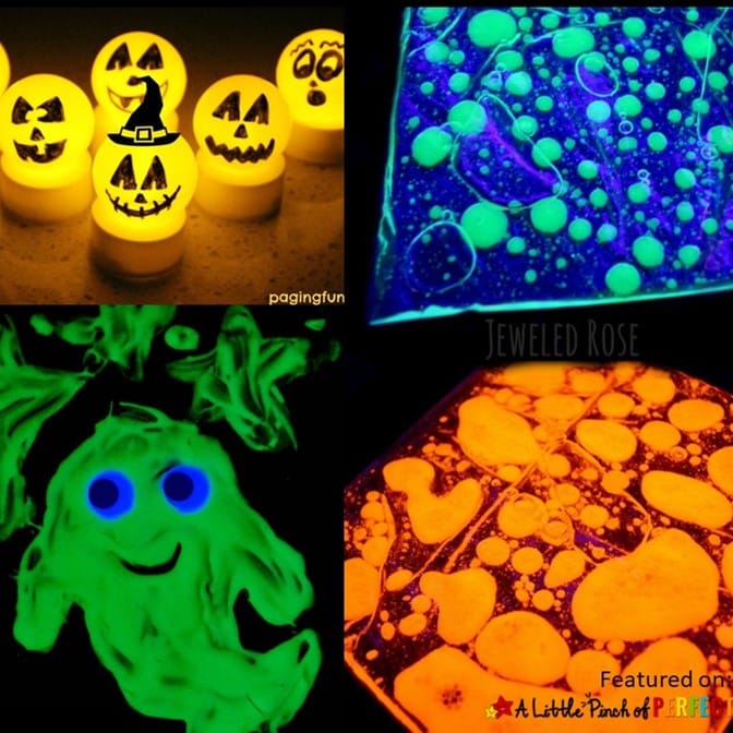 10 Fantastic Glow in the Dark Halloween Kids Activities