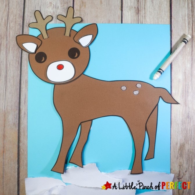 Kids will love making their own adorable reindeer craft this holiday season. Using the craft template, they can color their reindeer's nose red or black for Rudolph or the rest of Santa’s Reindeer. The craft is ready to print and easy to make using the step by step directions. (#reindeer #christmas #christmascraft #craft #kidsactivity #printable #preschool #kindergarten #firstgrade)