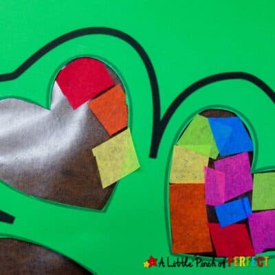St. Patrick's Day Shamrock Craft and Free Template