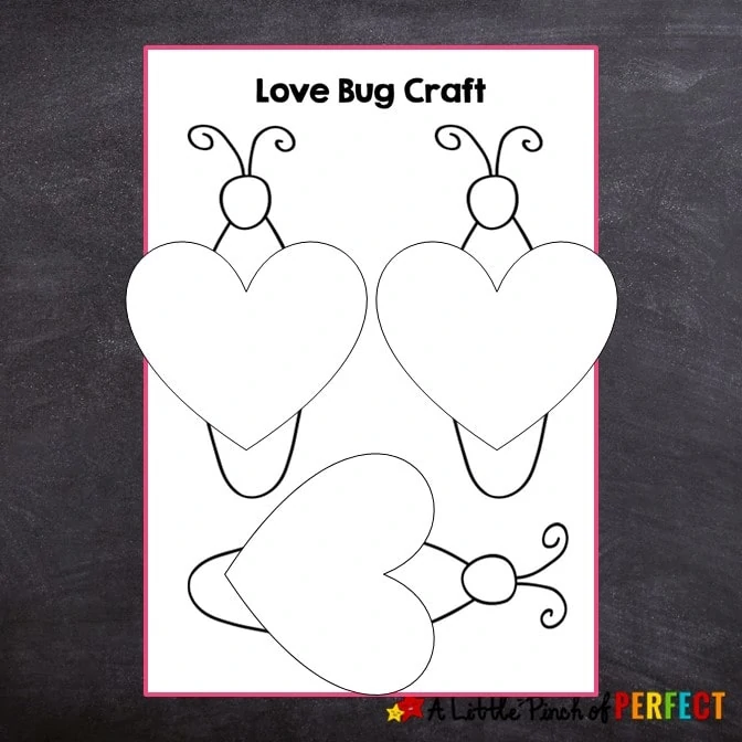 Love Bug Free Printable Valentine Activity Pack: Kids will LOVE the activities in this Love Bug Valentine Activity pack that includes math, language arts, coloring pages, writing, and more! #Valentinesday #kidsactivity #printable #preschool