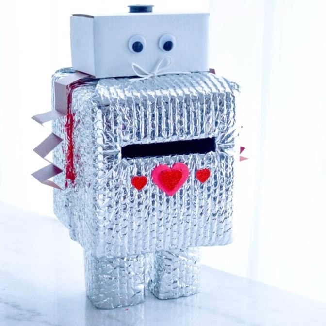 The Best Valentine's Day Boxes for Kids to Make: Kids will love to make their very own Valentine’s Day box to hold their cards and treats. See all the ideas including a truck, rocket, unicorn, bee, and favorite characters like Baby Yoda, Sponge Bob, Pikachu and more! #Valentinesday #craft #kidsactivity