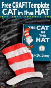 Cat in the Hat Craft: Free Template + More Dr. Seuss Inspired ...