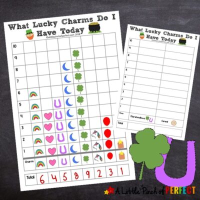 Lucky Charms Graphing: Free Printable Math Activity for Kids