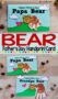 Papa Bear Handprint Father's Day Free Craft Template