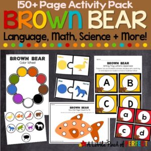 Brown Bear What Do You See? Printable Activity Pack and Craft