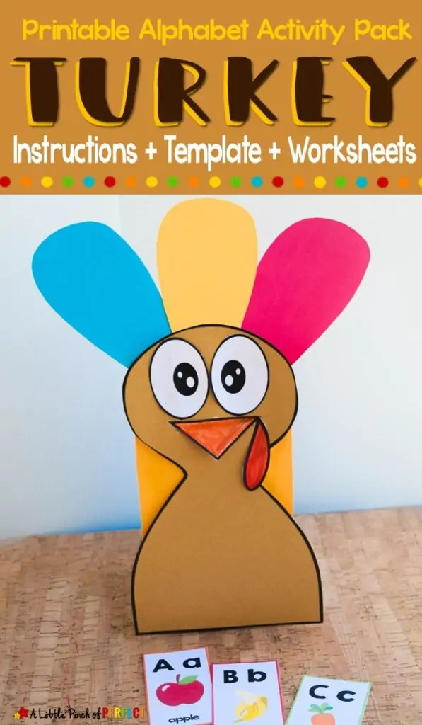Feed the Turkey Thanksgiving Kids Activity