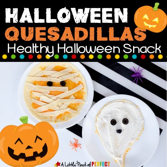 Halloween Quesadillas Kid Food