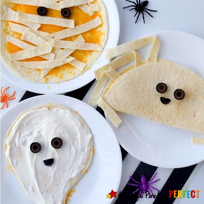 Halloween Quesadillas: A Healthy Halloween Snack