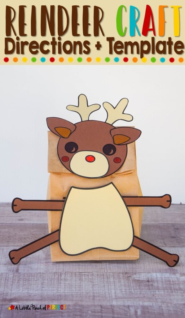 Reindeer Christmas Craft for Kids