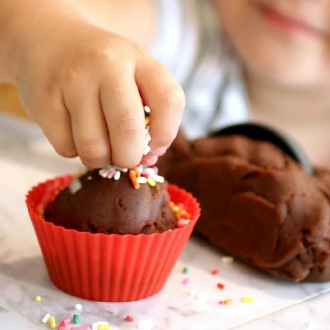 Chocolate Playdough Recipe Kids Activity