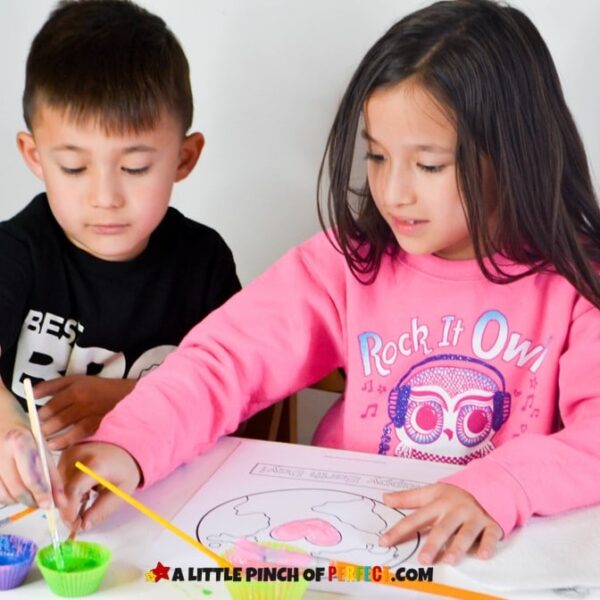 Earth in Hand Earth Day Craft for Kids and FREE Template - A Little ...