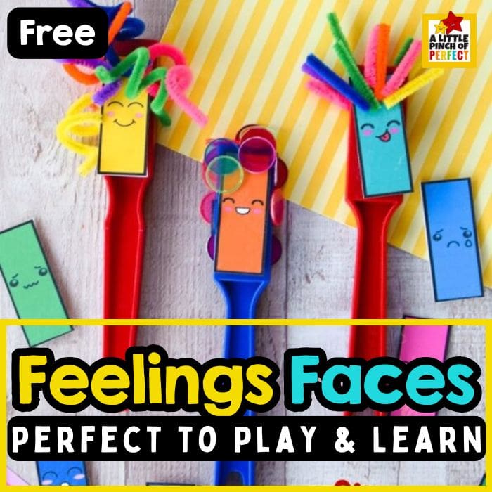 Feelings Faces for Kids: Crazy Hair Activity & Social-Emotional Learning Fun