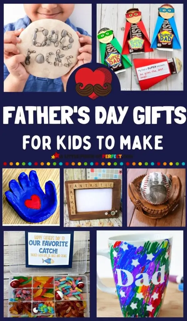  CUTE and EASY homemade Father's Day Gifts from kids are all you need to make his day special!  #fathersday #diy #kidscraft