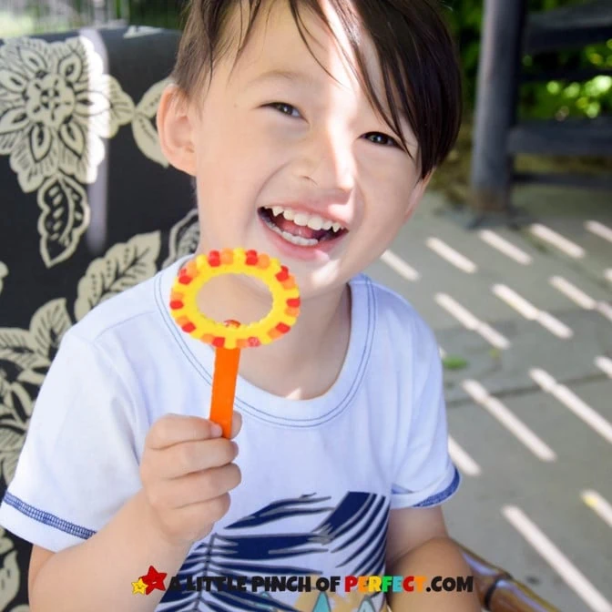 DIY Bubble Wands for Kids to Play With