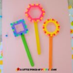 DIY Bubble Wand Perler Bead Craft for Kids