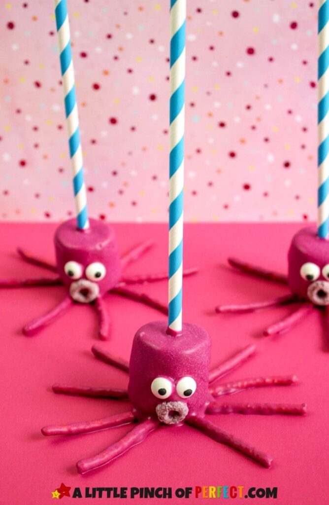 How to Make a Marshmallow Octopus Pop: Food Craft for Kids
