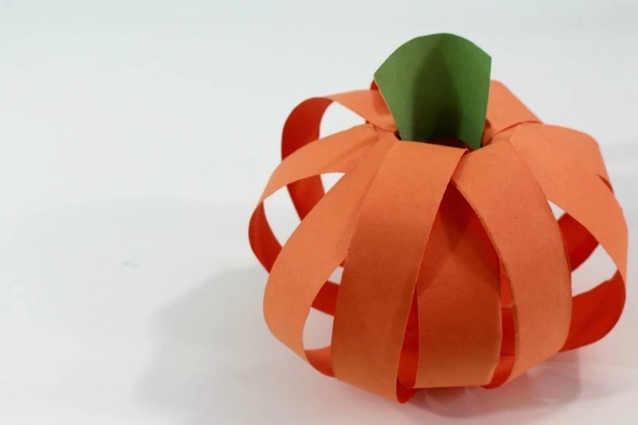 Paper Pumpkin Craft