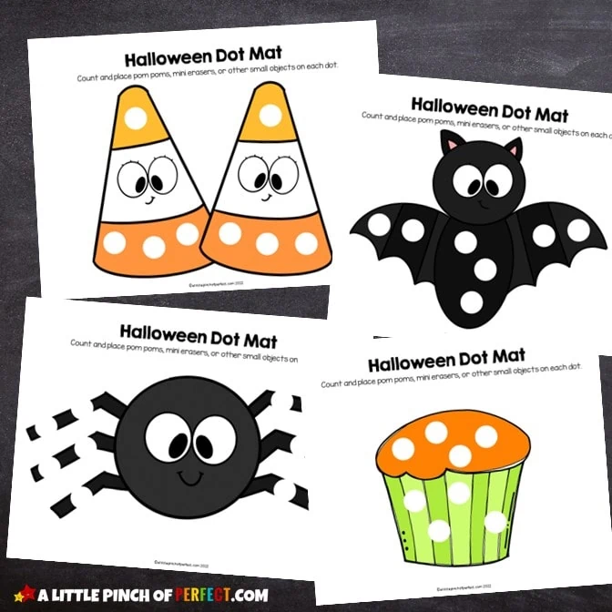 Halloween Do a Dot Pages 