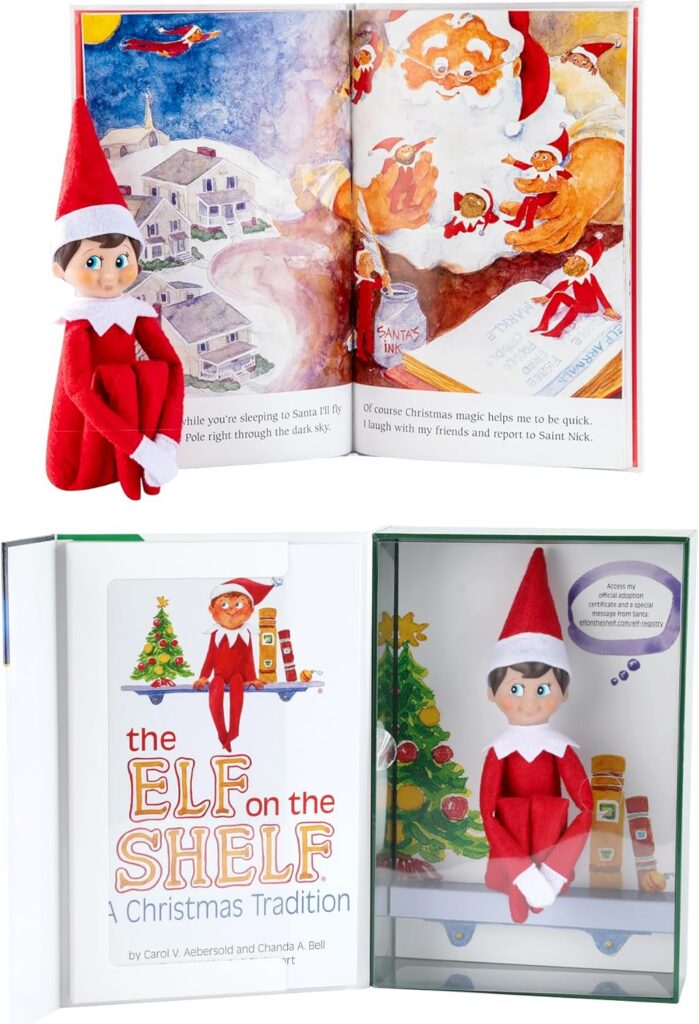 Elf on the Shelf
https://amzn.to/4q6p08W