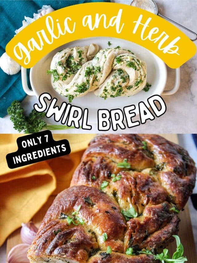Garlic and Herb Swirl Bread Recipe