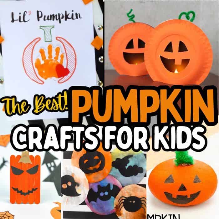 25+ The BEST Pumpkin Crafts for Kids for Fall and Halloween
