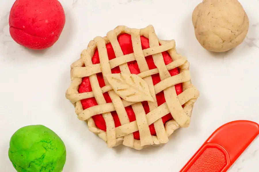 Apple Pie Scented Playdough