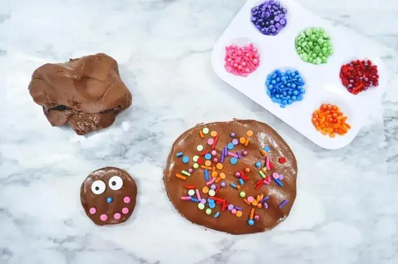 DIY Nutella Edible Playdough