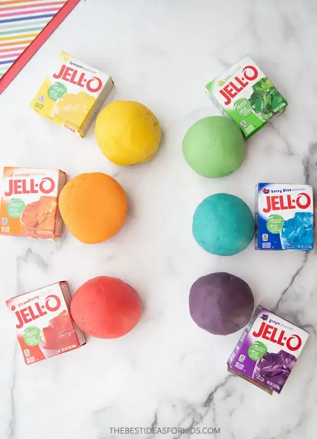 Jello Playdough Recipe