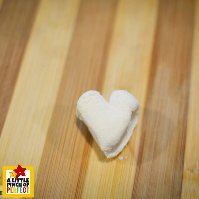 Marshmallow Heart Painting Kids Activity: Cute for Valentine's Day