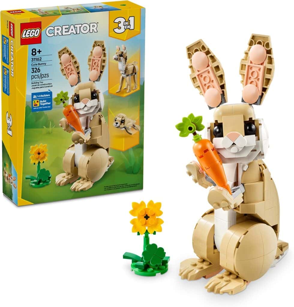 Lego Bunny https://amzn.to/3G0KIJf