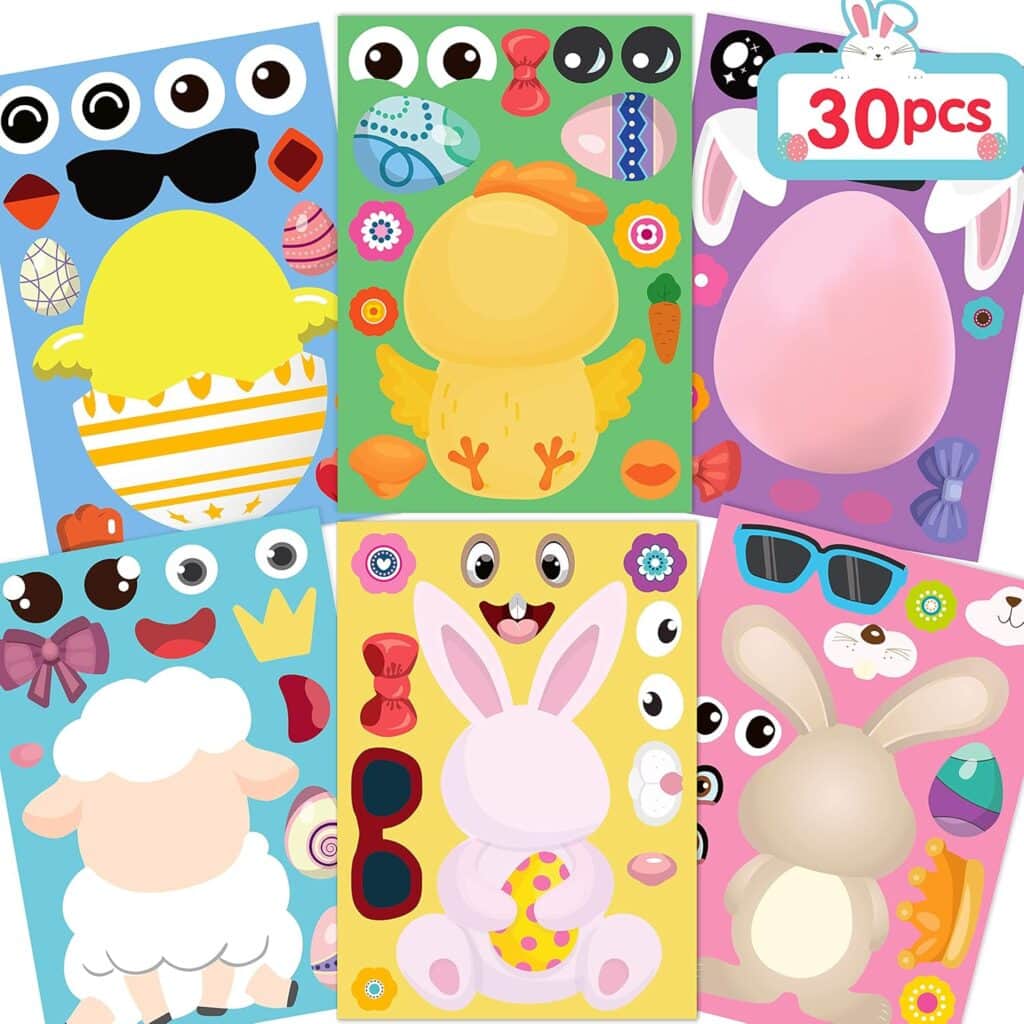 Easter Sticker Activity Pack https://amzn.to/42j3sfL