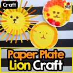 Make a fun and easy Paper Plate Lion Craft with just a few supplies—no template needed! This roaringly cute kids’ activity is perfect for preschool, kindergarten, or zoo animal themes.