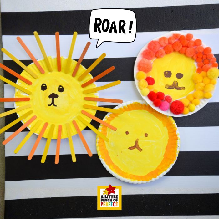 Make a fun and easy Paper Plate Lion Craft with just a few supplies&mdash;no template needed! This roaringly cute kids&rsquo; activity is perfect for preschool, kindergarten, summer or zoo animal themes.