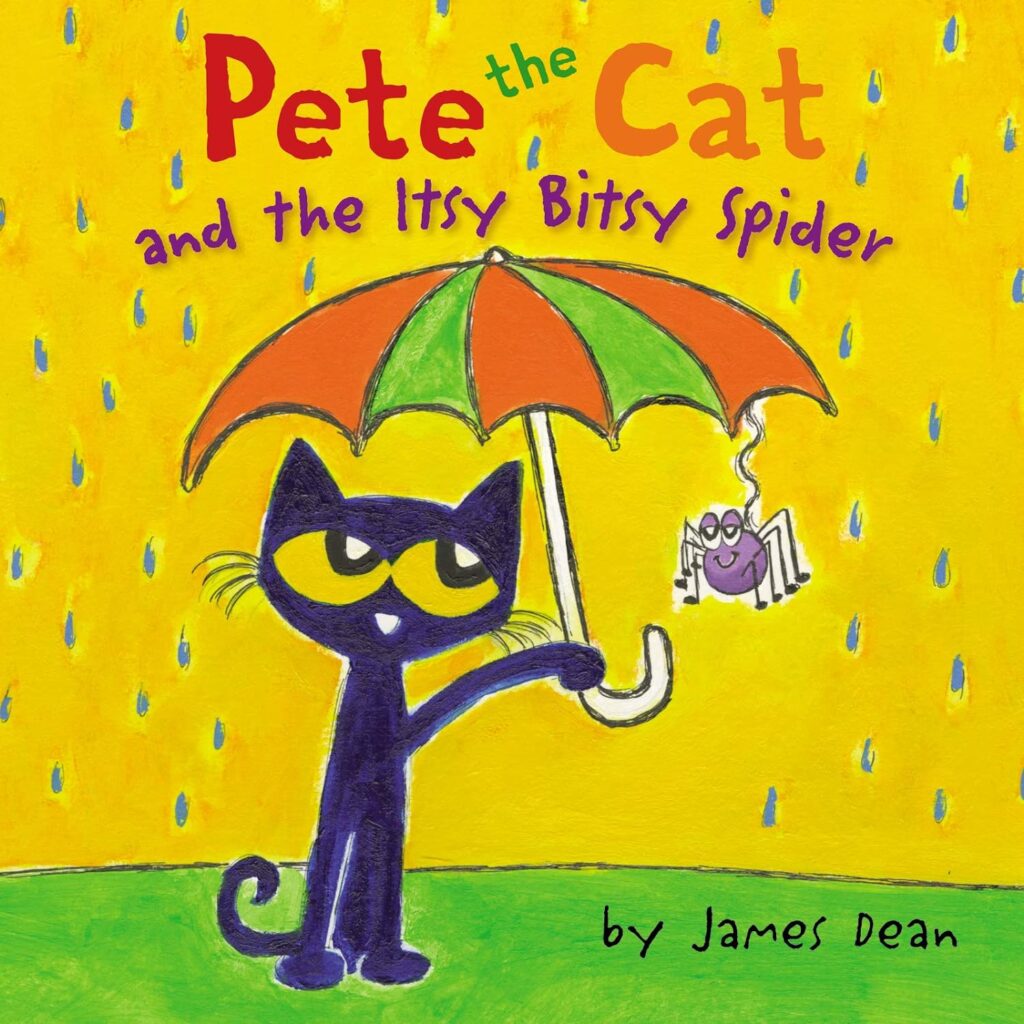 Pete the Cat Itsy Bitsy Spider Book https://amzn.to/47R31vZ