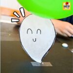 Fun Balloon Static Electricity Halloween Activity