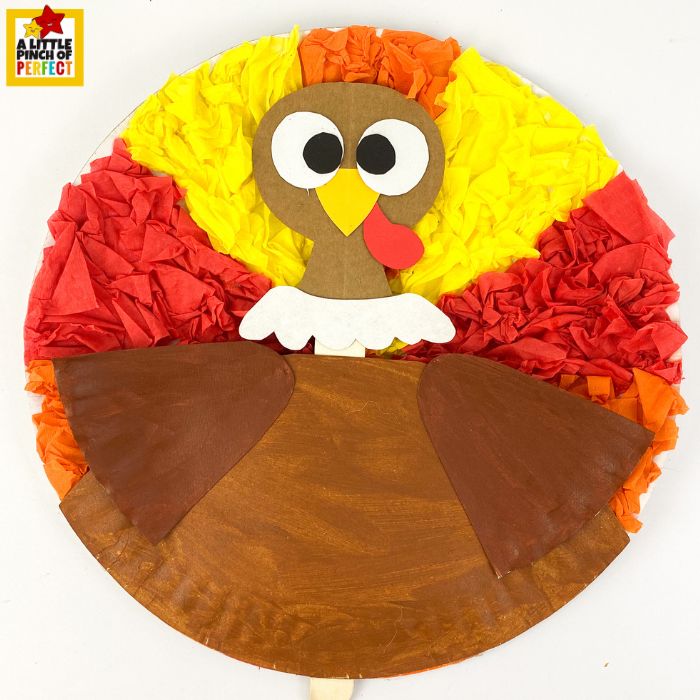 This Thanksgiving turkey craft is perfect for preschoolers, kindergarteners, and early elementary kids. It encourages creativity, fine motor skills, and hands-on fun while celebrating the season. Plus, the printable turkey craft template makes setup simple—just print, cut, and let your kids get crafting! So grab your paper plates, paint, and tissue paper, and let’s make a turkey that’s sure to brighten your Thanksgiving table or classroom display.