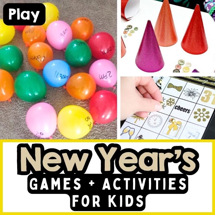 Easy New Year&rsquo;s Eve Games for Kids to Play Together