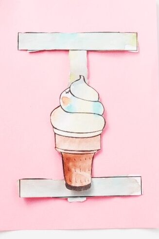 I is for Ice Cream Craft