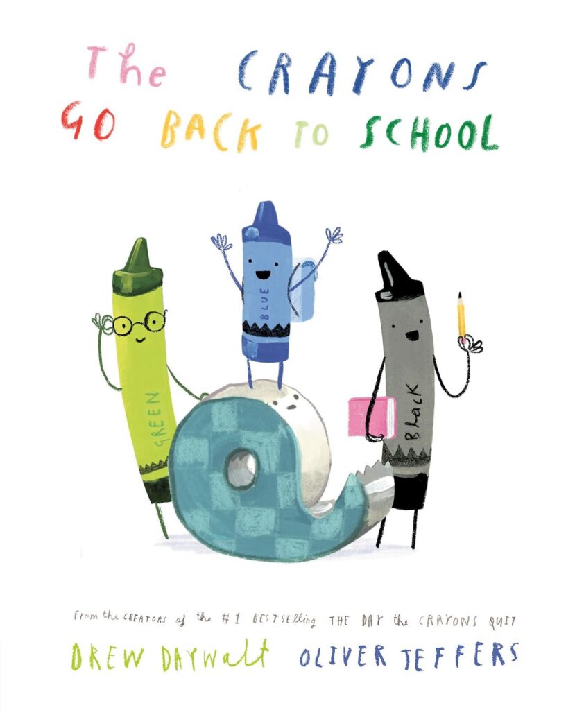 Crayon Back to School Childrens Book https://amzn.to/4q1qG3Z