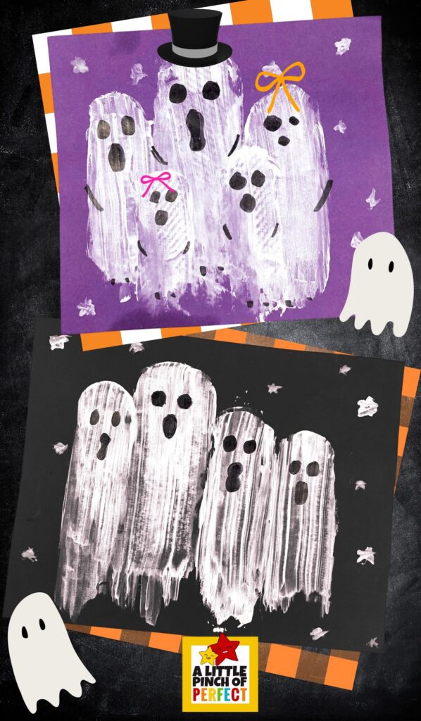Turn an ordinary potato into a fun Halloween art tool! 🎨👻 Kids can use potato prints to create a whole family of friendly ghosts, then add their own details and personalities. A creative and easy Halloween art project for kids.