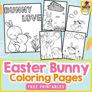 Download 12 free printable bunny coloring pages for kids! Perfect for Easter, spring, or anytime fun—great for toddlers, preschoolers, and older kids.